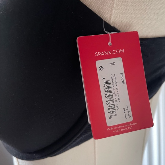 SPANX smooth Bra-llelujah Adjustable full coverage Bra - Picture 7 of 9